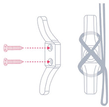 Load image into Gallery viewer, Flag Pole Rope cleat
