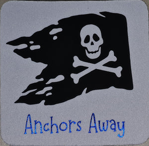 Neoprene Coasters - Pirate