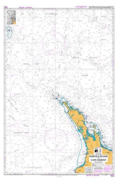 NZ 21 Norfolk Island to Cape Egmont