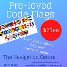 Load image into Gallery viewer, Pre-loved International Code Flags
