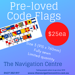 Pre-loved International Code Flags